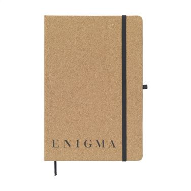 Logo trade advertising products image of: CorkNote A5 Paper notebook